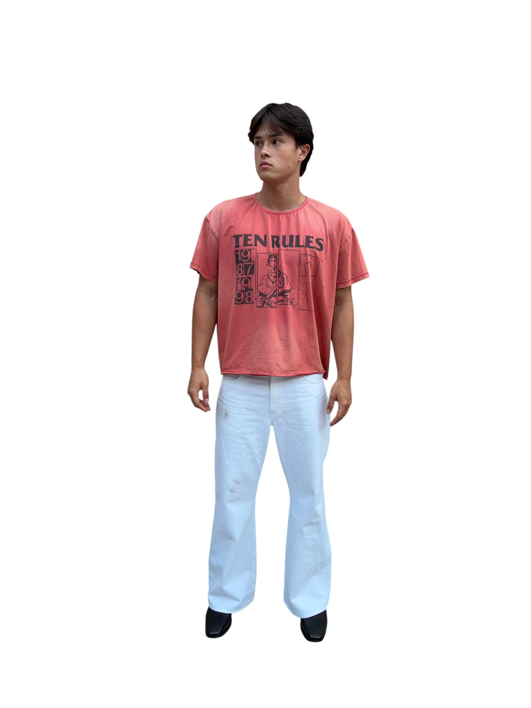 CRIMSON - VINTAGE TEE