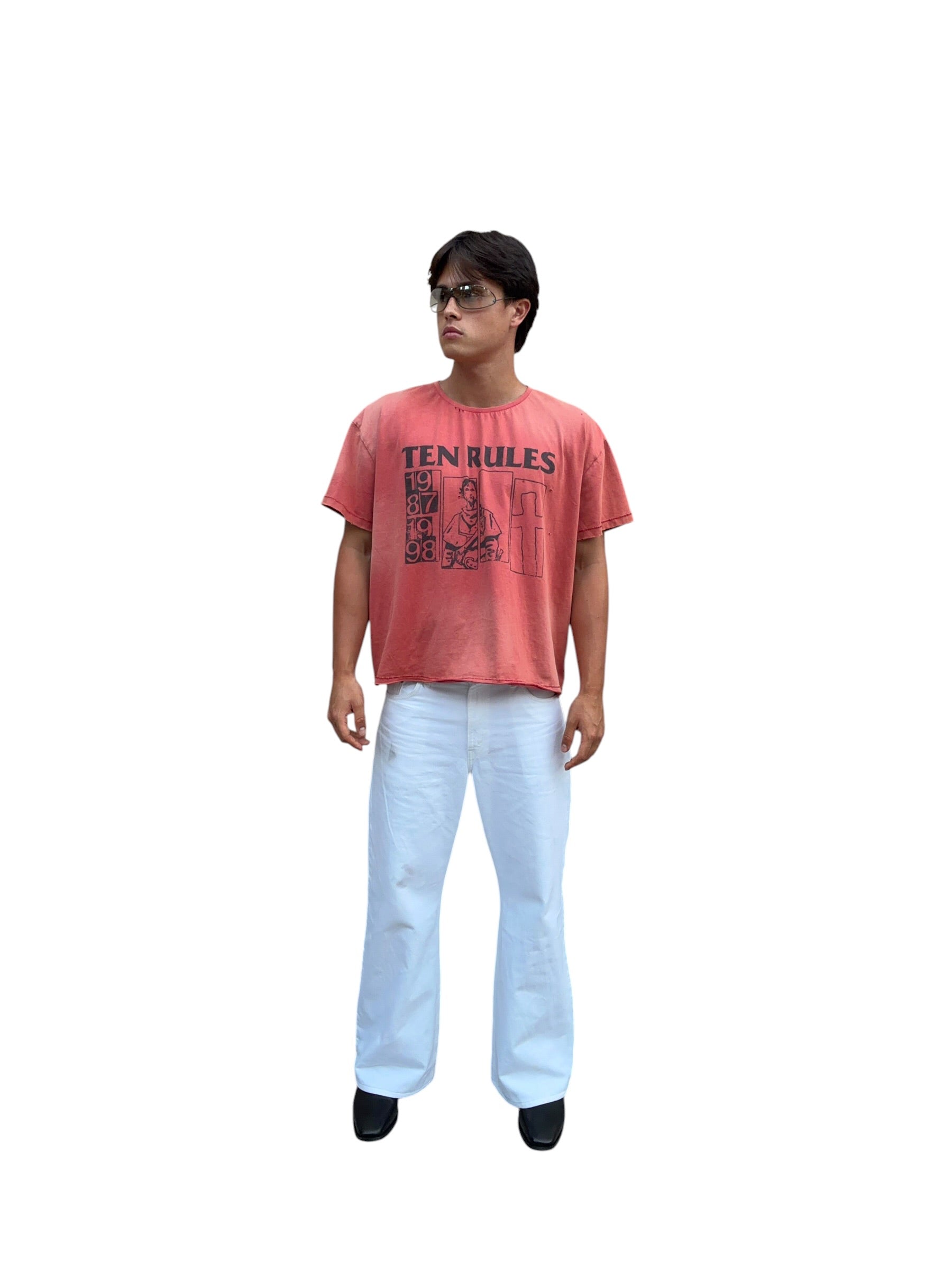 CRIMSON - VINTAGE TEE